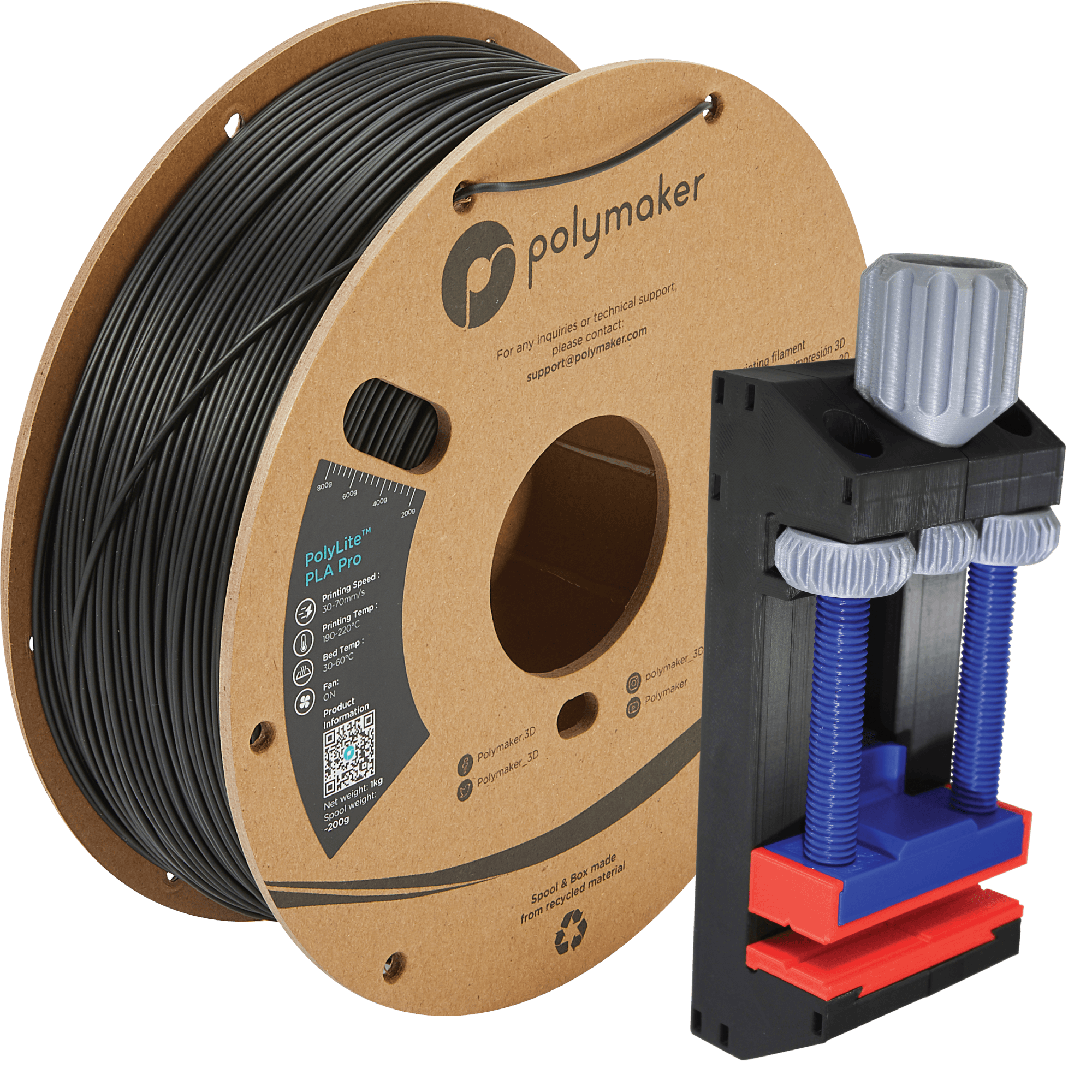 PLA Pro Black spool