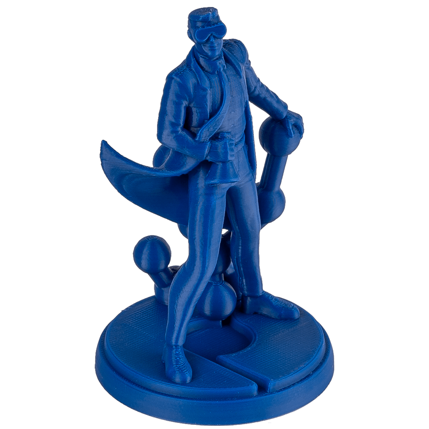 PLA Pro Blue close-up