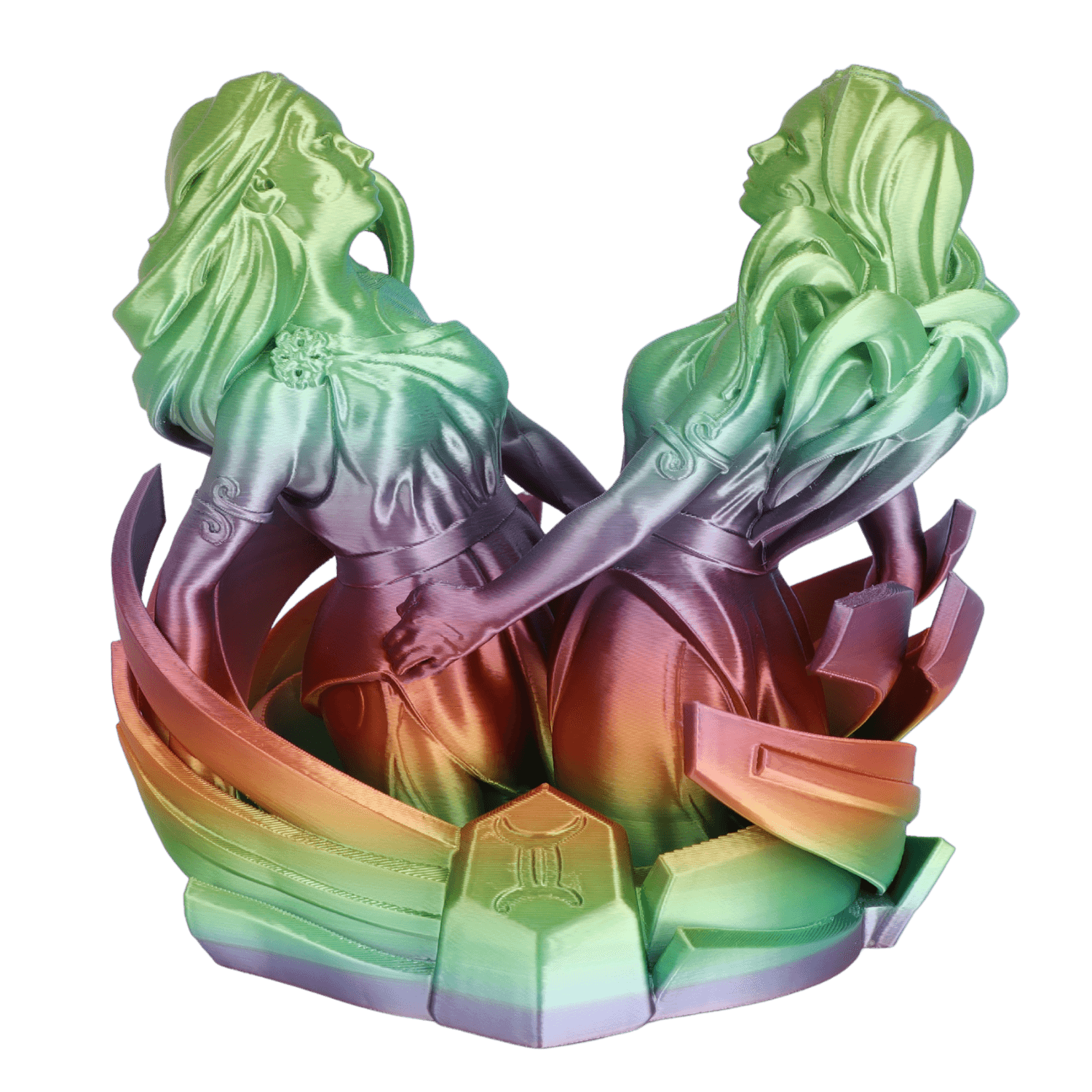 Silk Rainbow sample