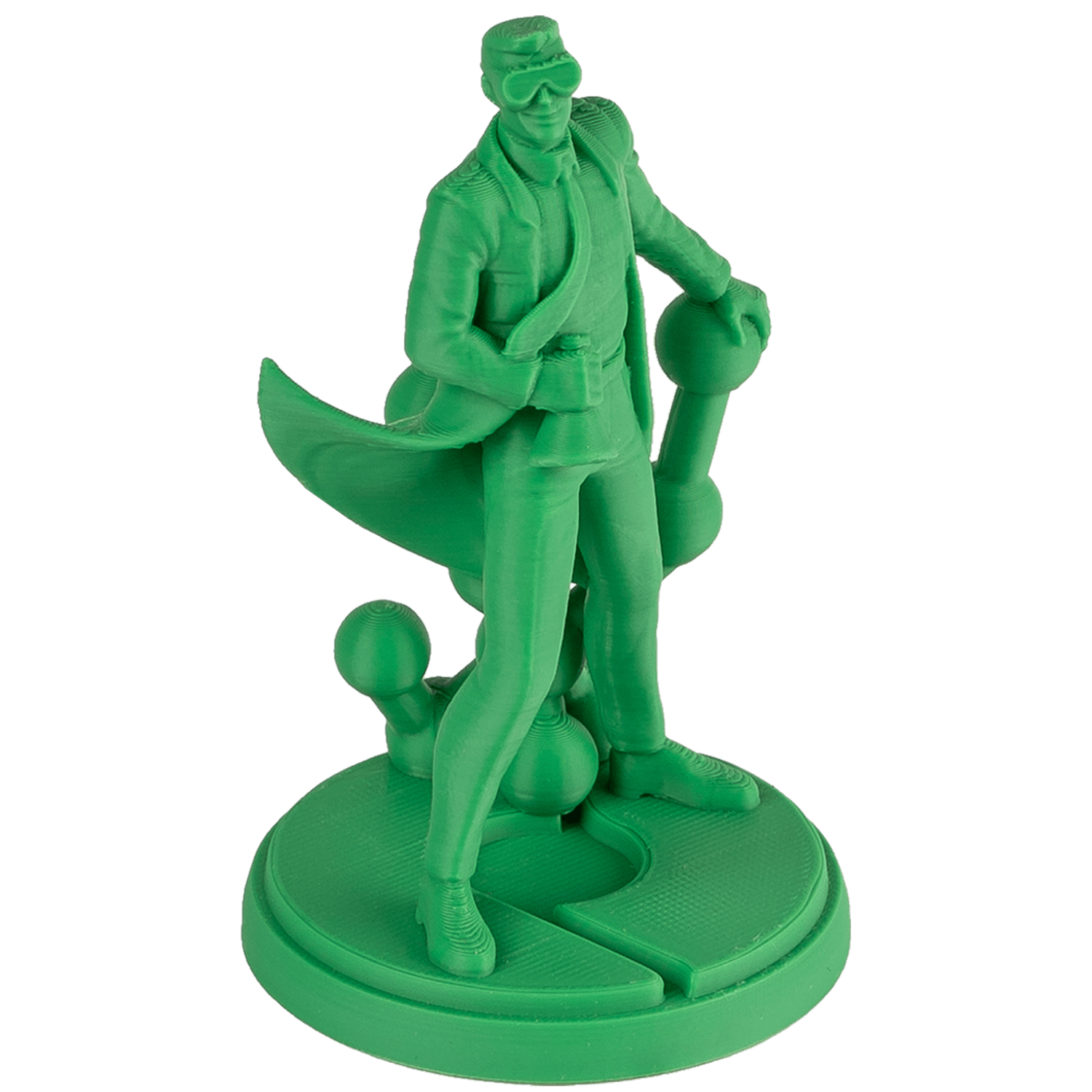 PLA Pro Green close-up