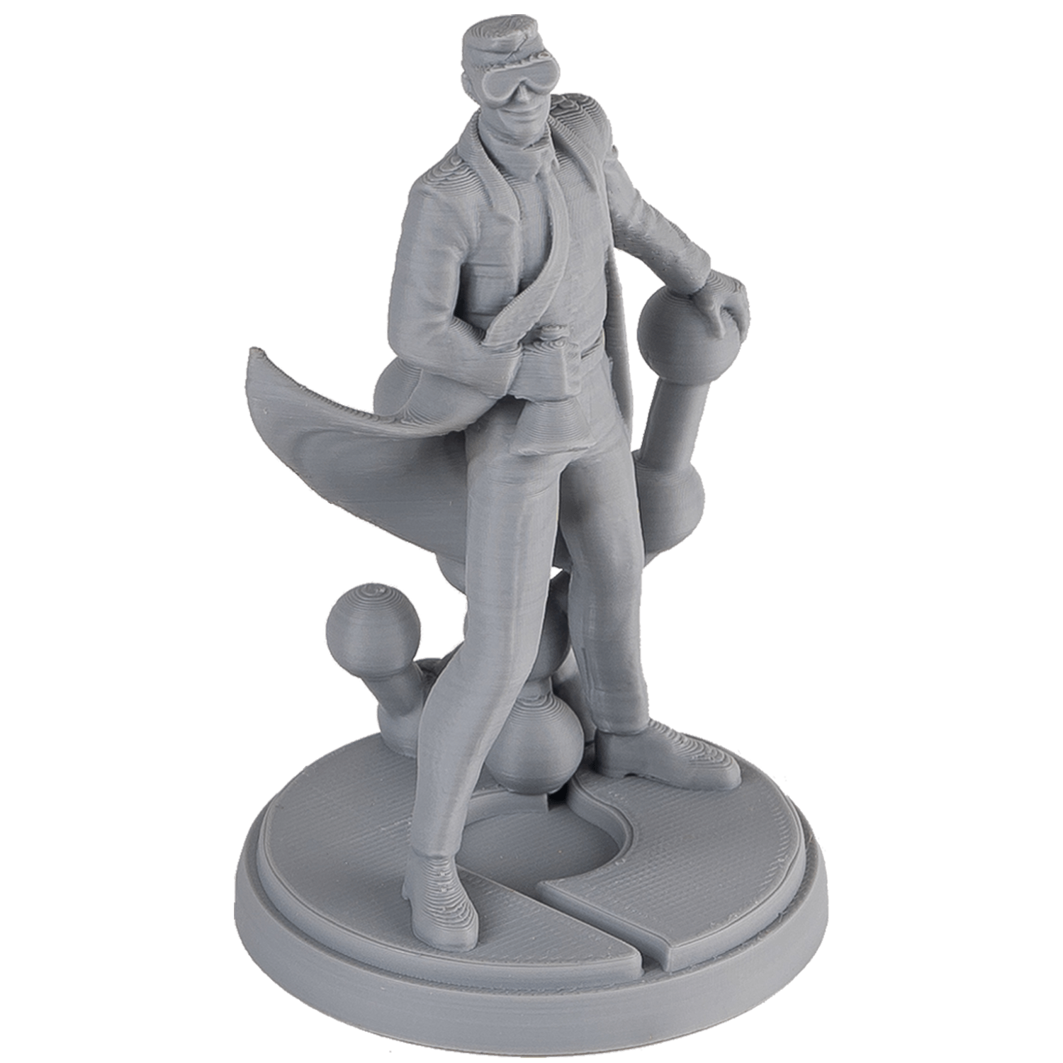 PLA Pro Grey close-up