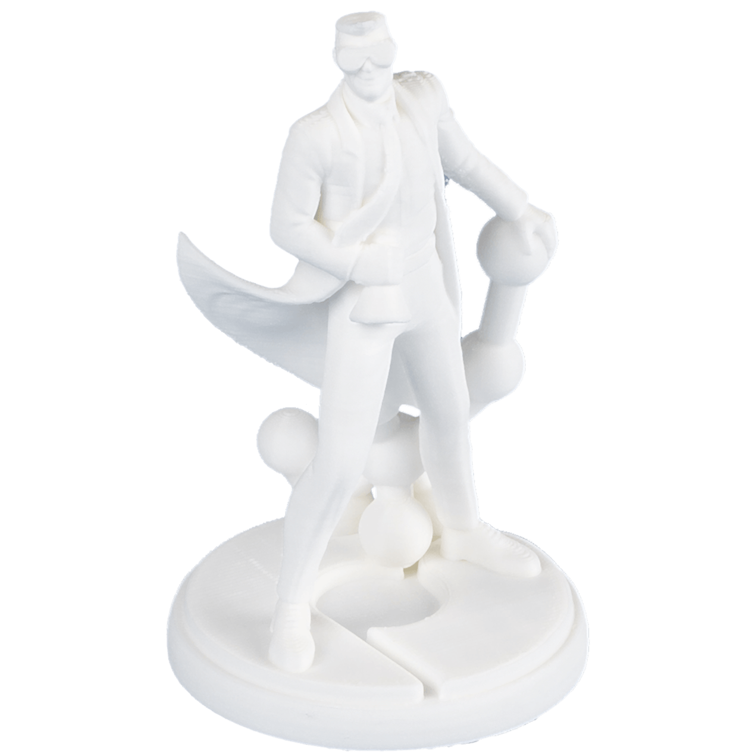PLA Pro White close-up