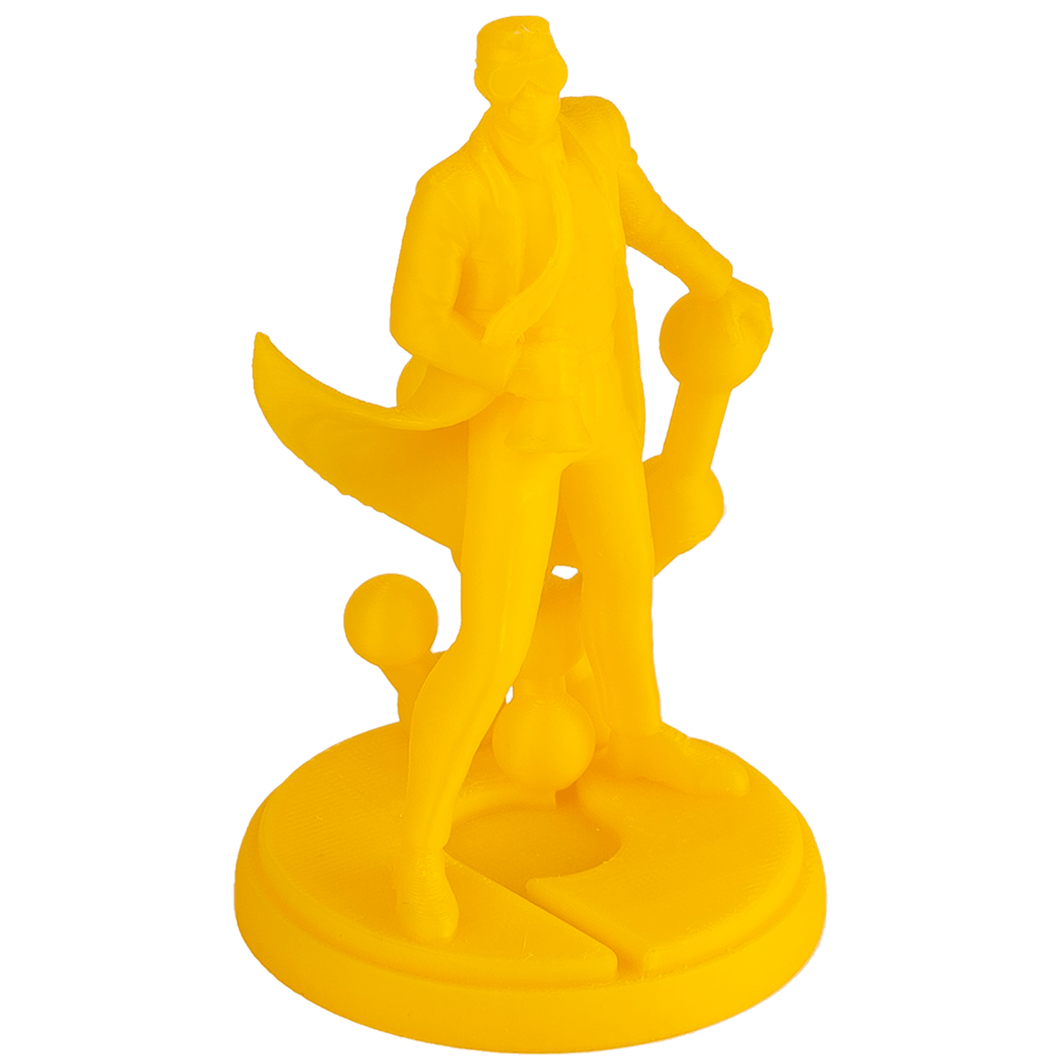 PLA Pro Yellow close-up