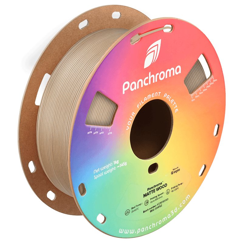 Panchroma™ PLA Gradient Matte — Dual Gradient Wood