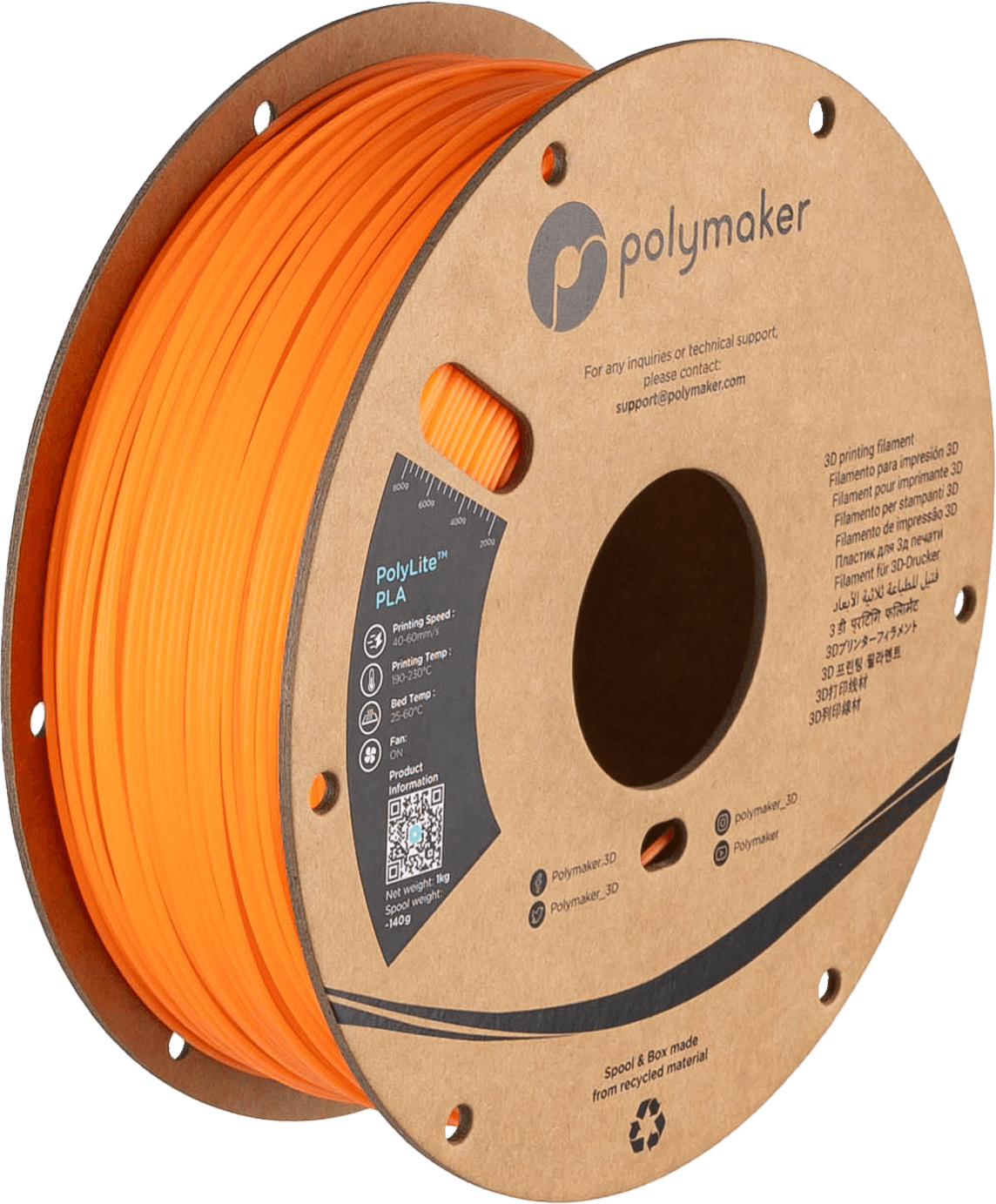 Panchroma™ PLA Luminous — Orange