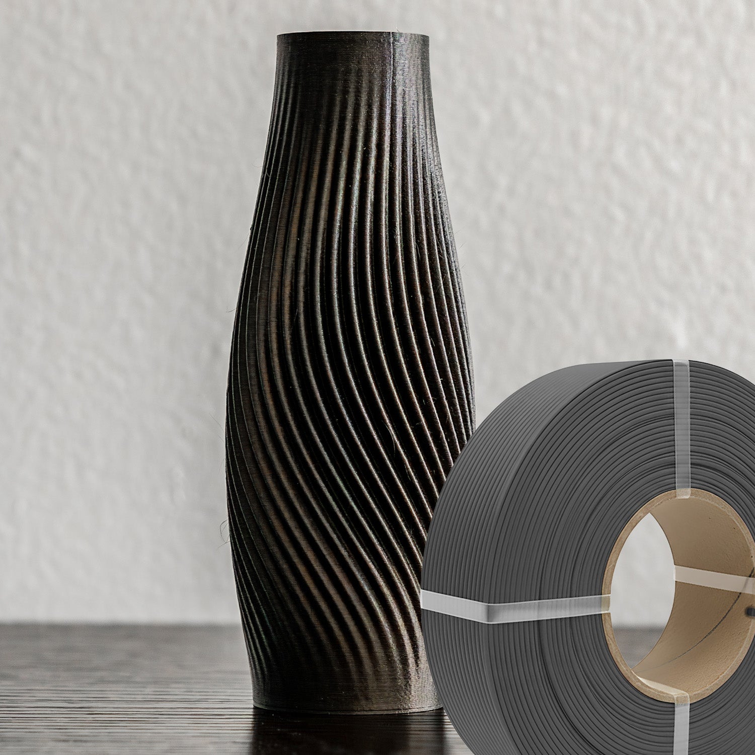 Matte Charcoal Black Refill — in context