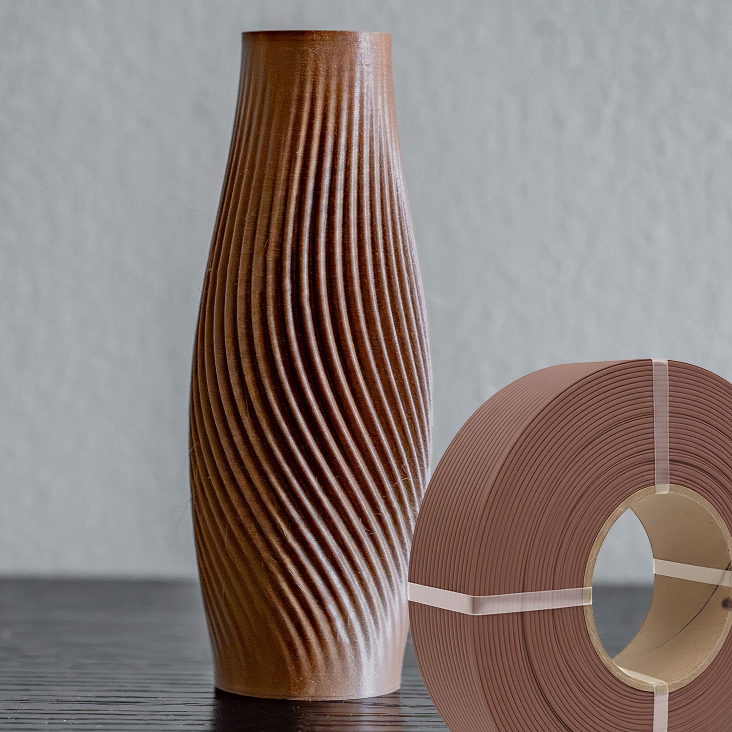 Matte Earth Brown Refill — in context