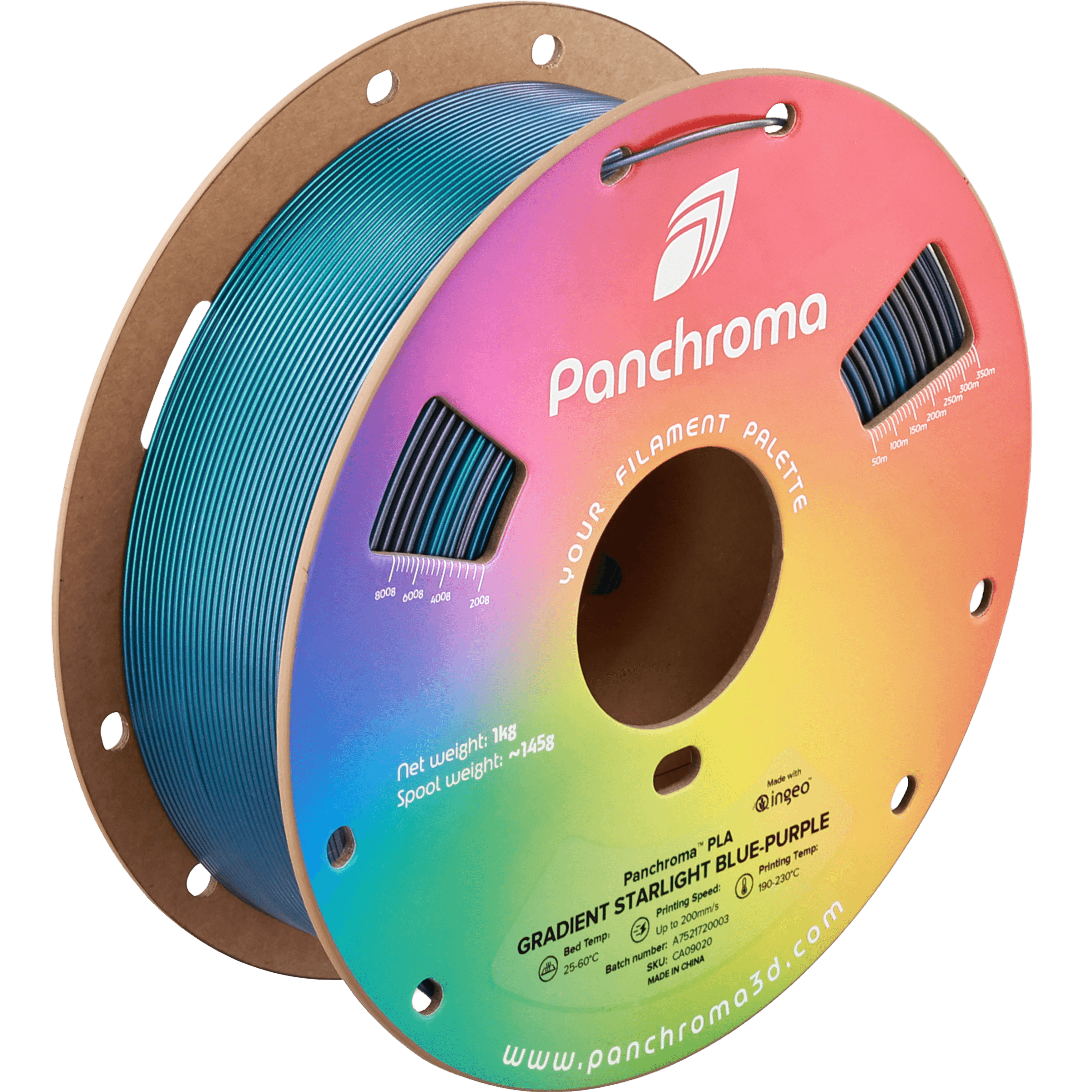 Panchroma™ PLA Gradient Starlight — Blue-Purple
