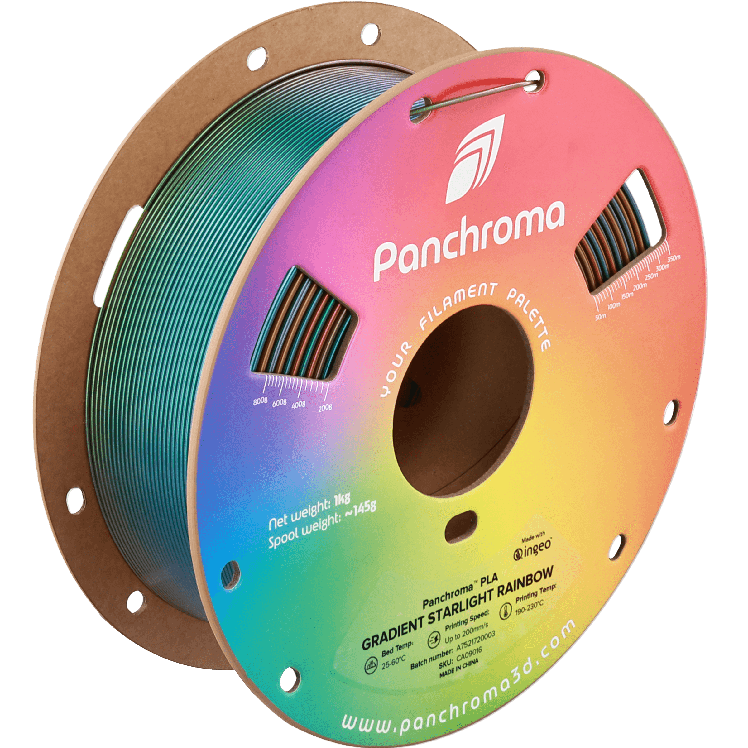Panchroma™ PLA Gradient Starlight — Rainbow
