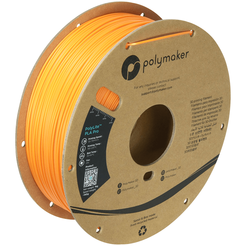 PolyLite™ PLA Pro — Orange